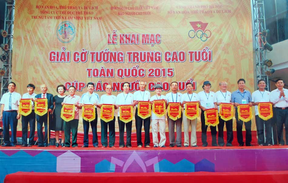 Giải cờ Tướng trung cao tuổi toàn quốc năm 2015